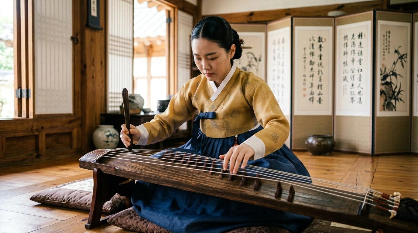 거문고의 연주법