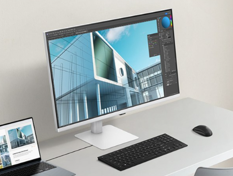 삼성 UHD 4K 모니터 LS32D701EAKXKR