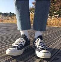 새-신발-신고-자랑