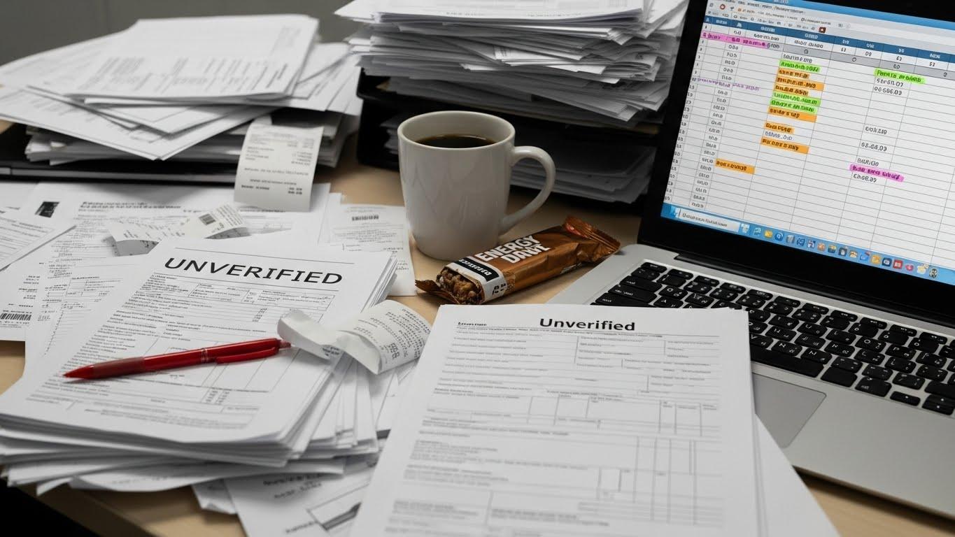 연말정산 미검증