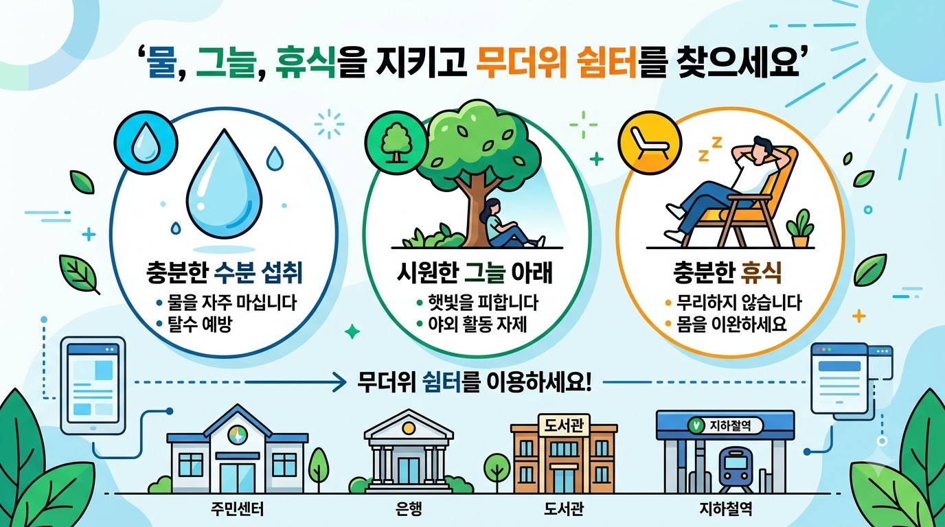 열사병과 일사병의 차이