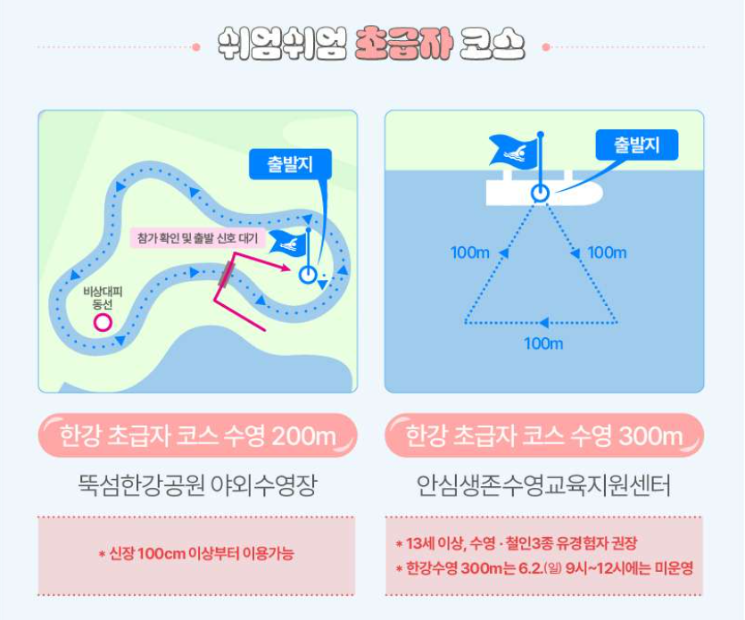 쉬엄쉬엄 초급자 코스 수영