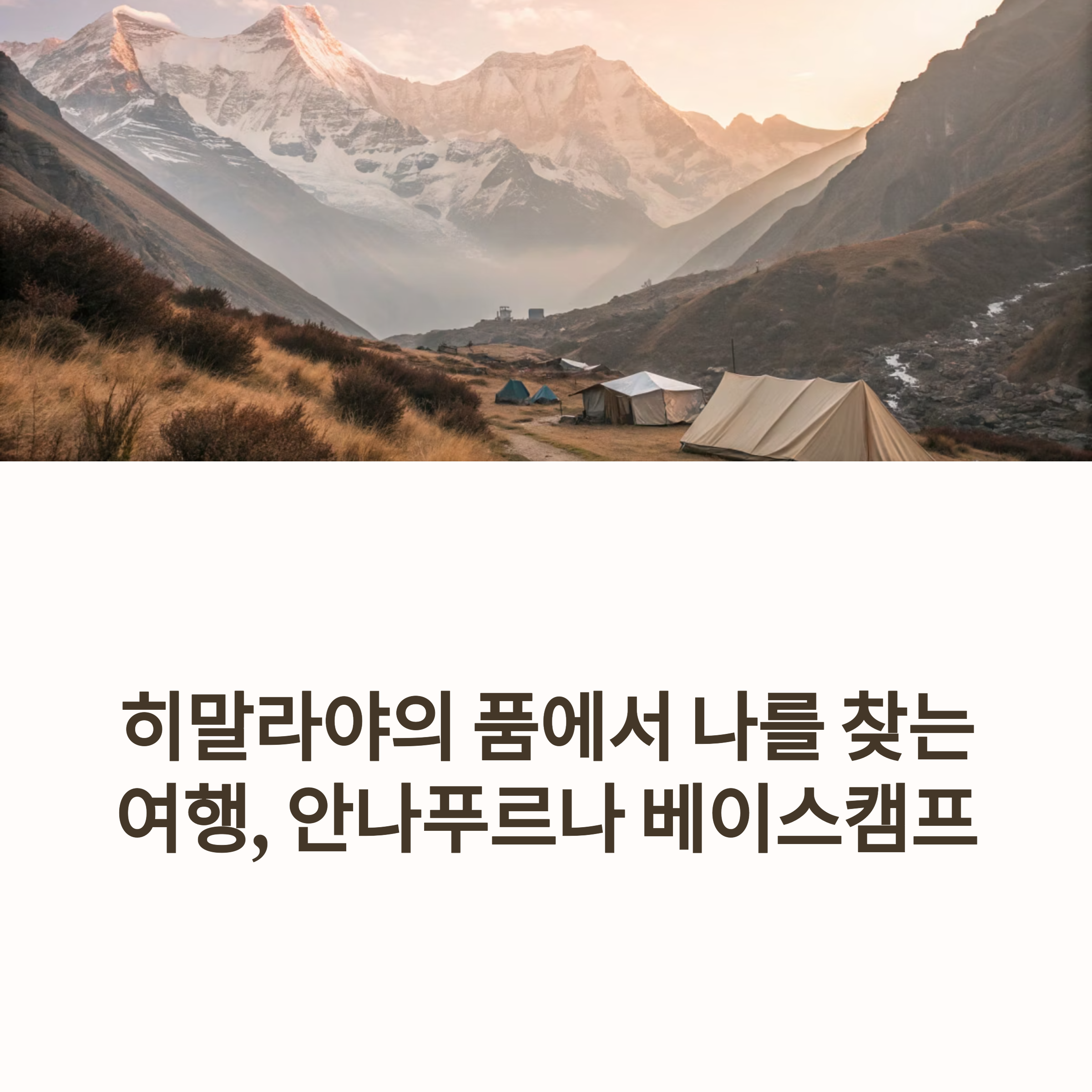 안나푸르나 베이스캠프