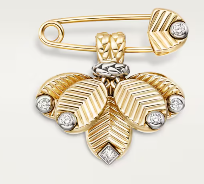 까르띠에 그랑 드 카페 브로치 (제품번호 B5003909)