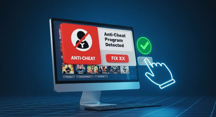 PC 게임 안티치트 경고 관련 이미지