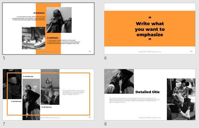 ppt템플릿 포트폴리오양식