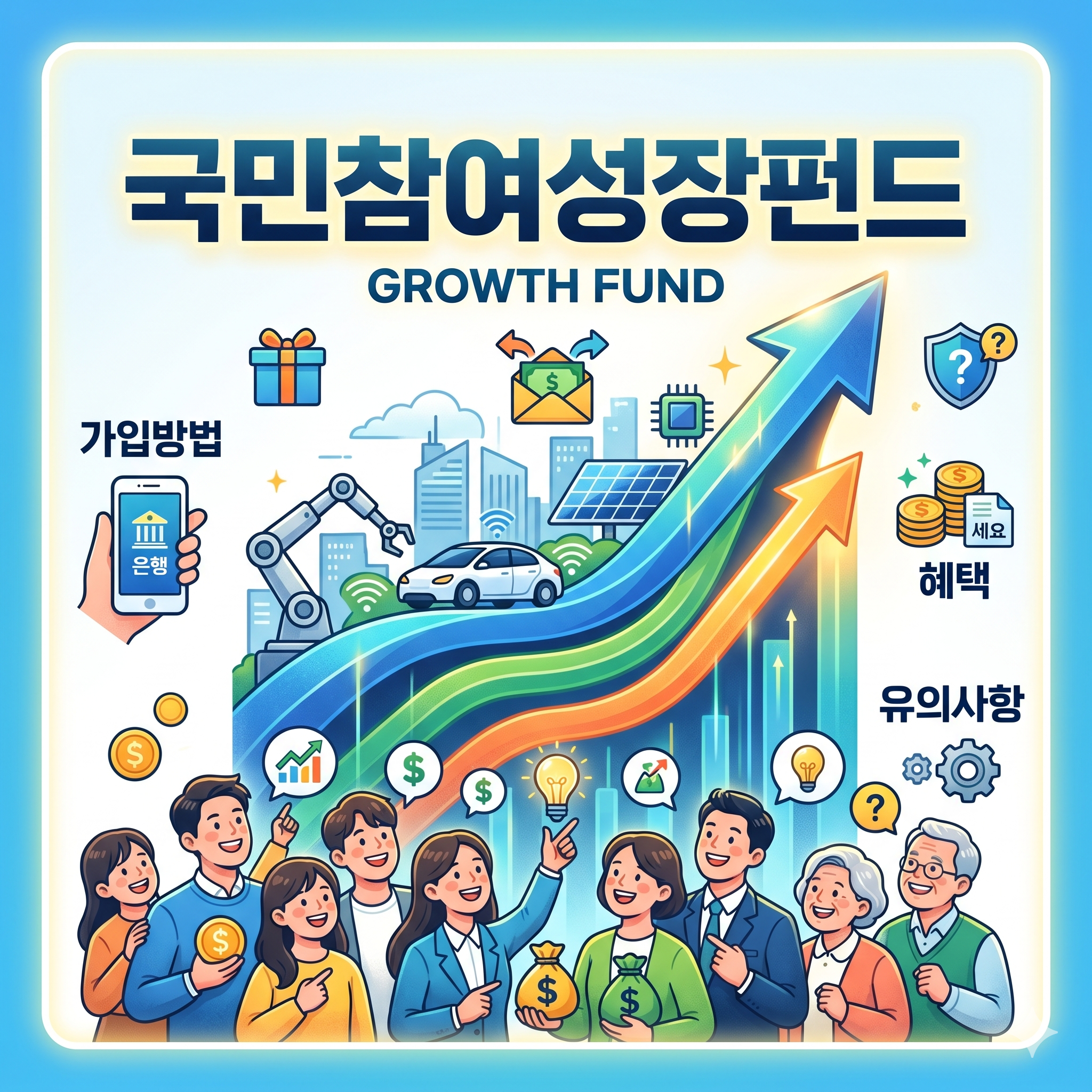 국민참여성장펀드 가입방법 은행 소득공제 혜택 및 장단점 총정리