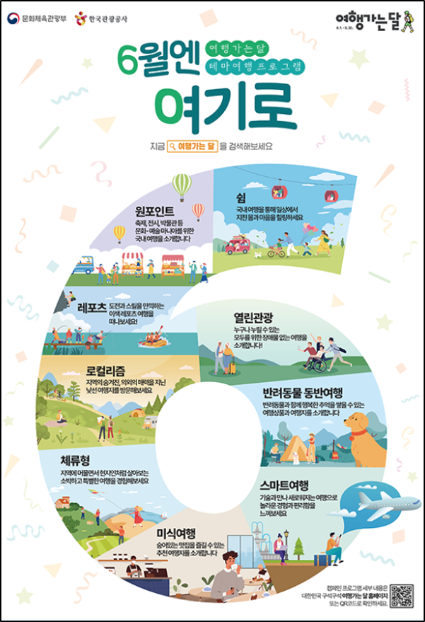 2024 국내 여행가는 달 정보