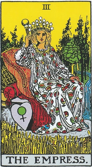 3번. THE EMPRESS(여제) 카드