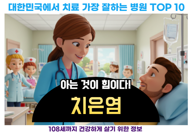 대한민국에서 치은염 치료 가장 잘하는 병원 TOP10, 질병코드