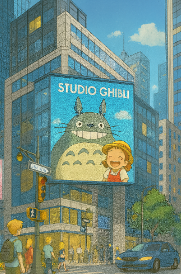 해외엣 본 지브리 관련 사진