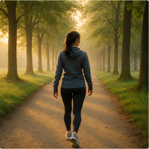 1. 출근하기 전과 퇴근 후 짧은 산책하기