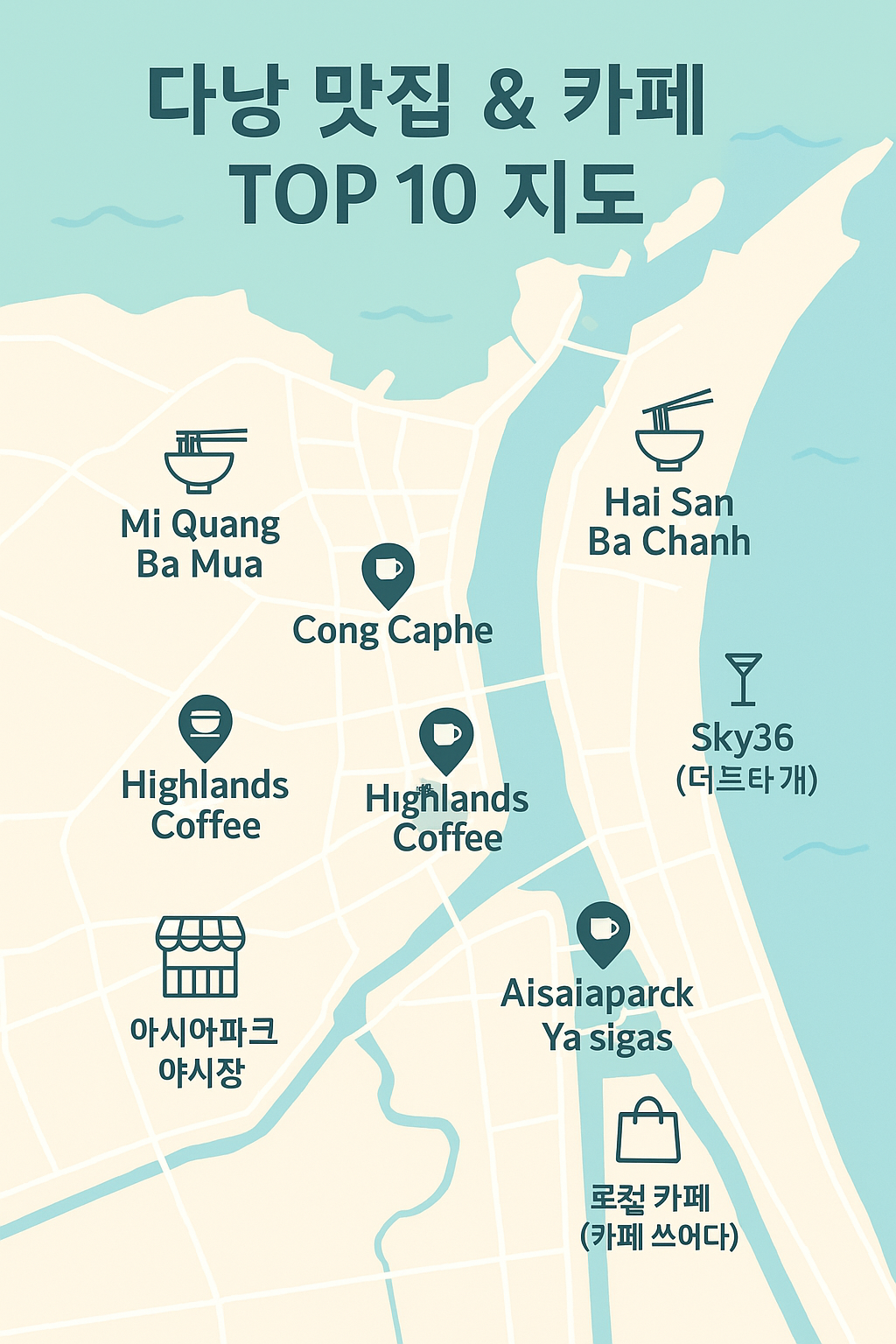 다낭 맛집 &amp; 카페 추천
