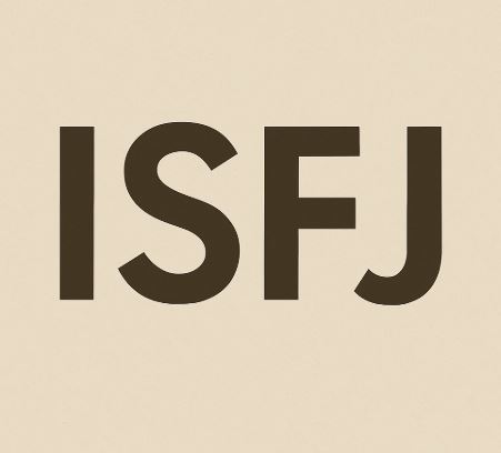 MBTI중 하나인 ISFJ를 나타내는 이미지