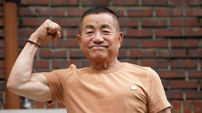 건강했던 뽀뽀이 아저씨의 모습