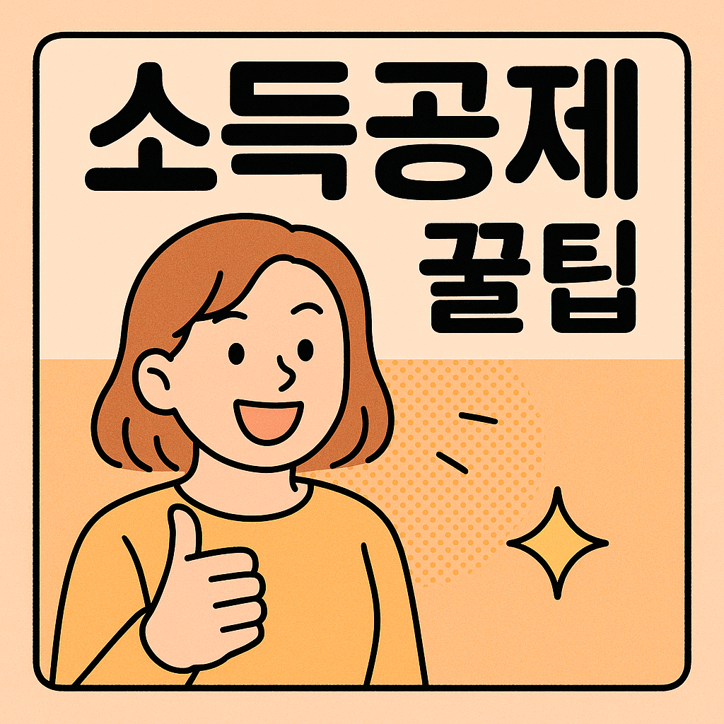 소득공제 꿀팁 총정리 관련사진
