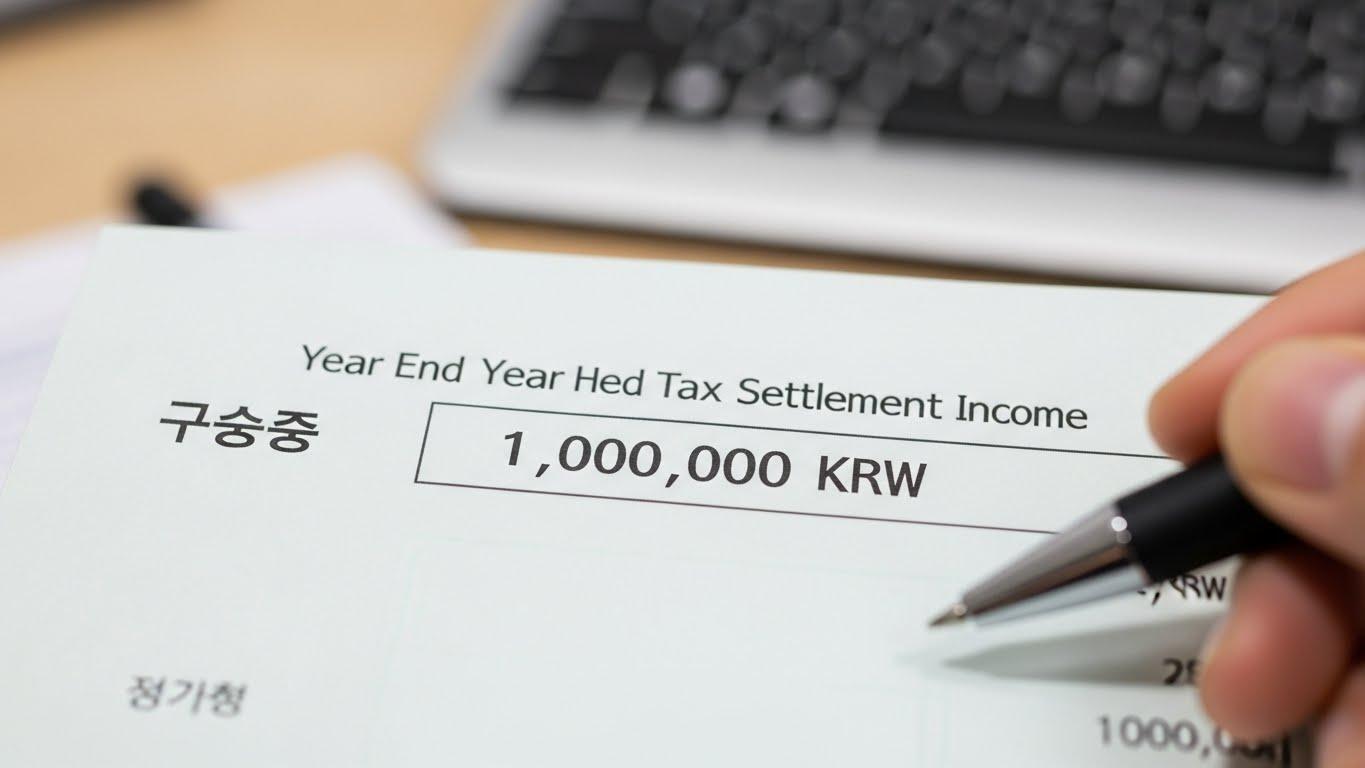연말정산 소득금액 100만원