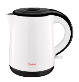 테팔 무선주전자 세이프티 1L 화이트 앤 블랙, KO2611KR