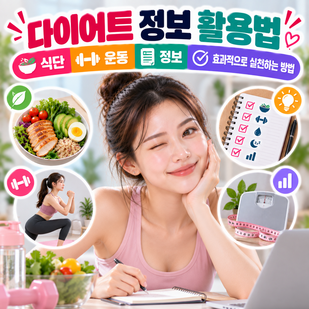 다이어트 정보 활용법