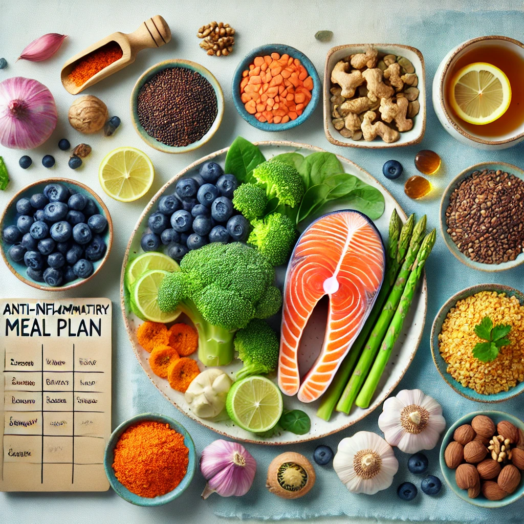 염증을 줄이는 음식들