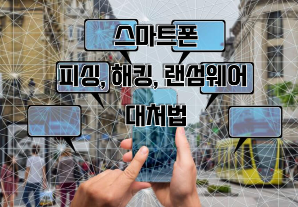 스마트폰 피싱, 해킹, 랜섬웨어 대처법