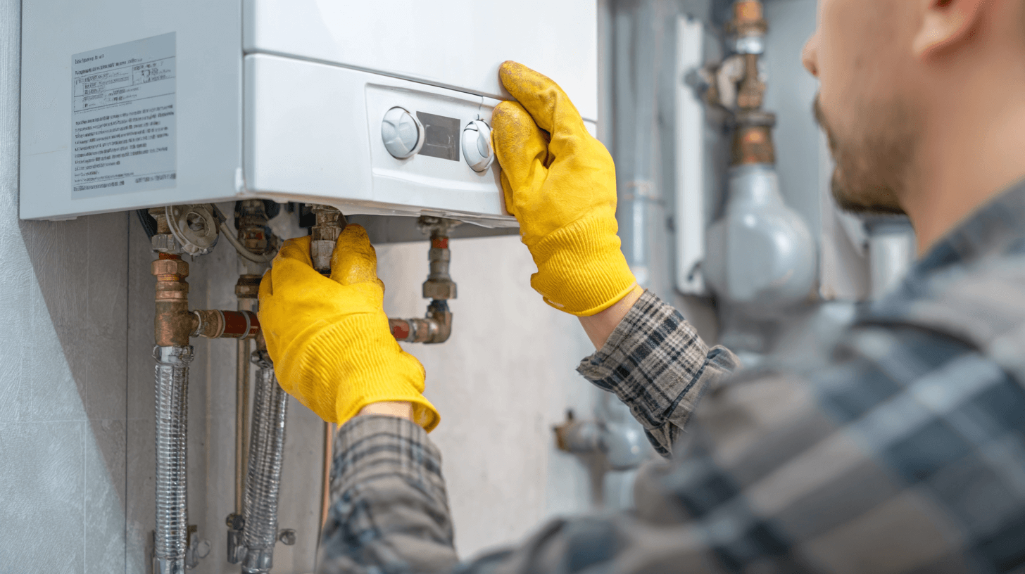 보일러점검하기