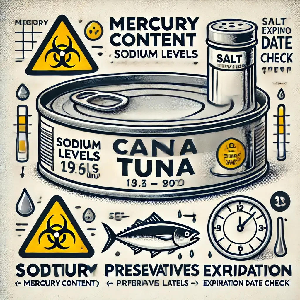 참치캔 섭취 시 주의할 점