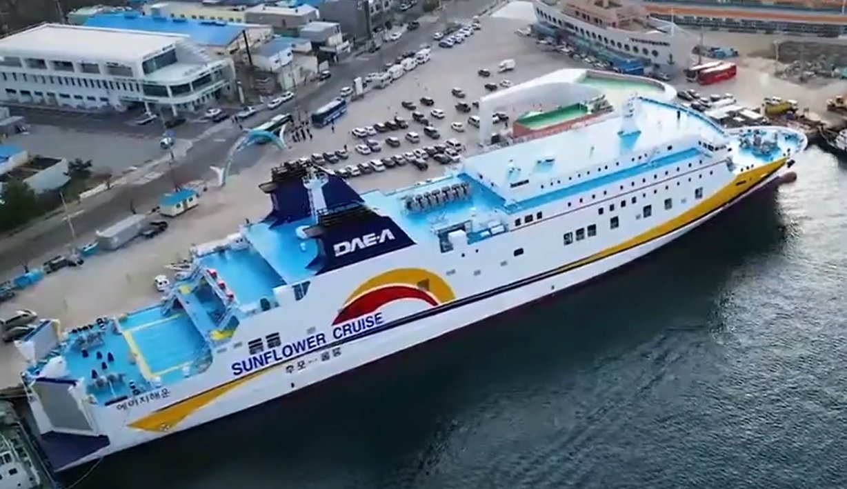 썬플라워 크루즈 선박사진