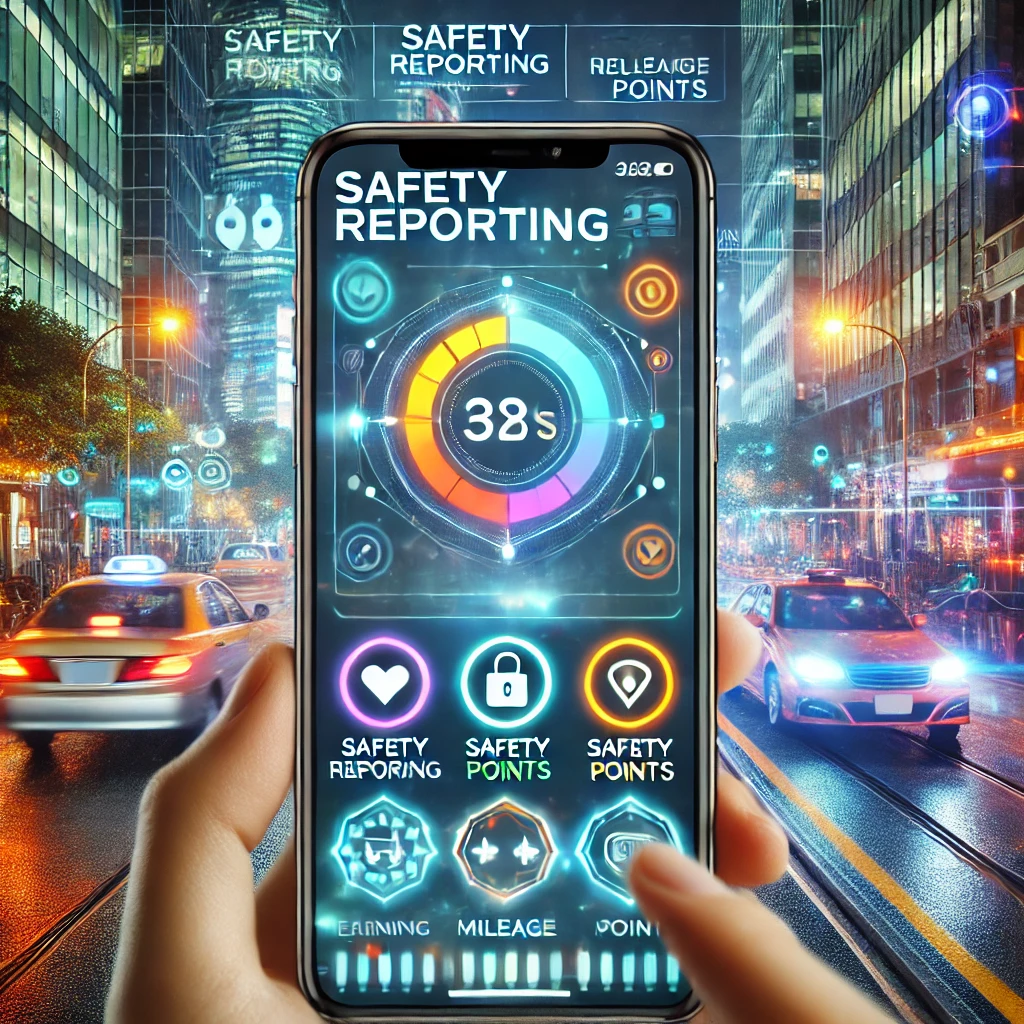 안전신문고 마일리지 적립 관련 그림