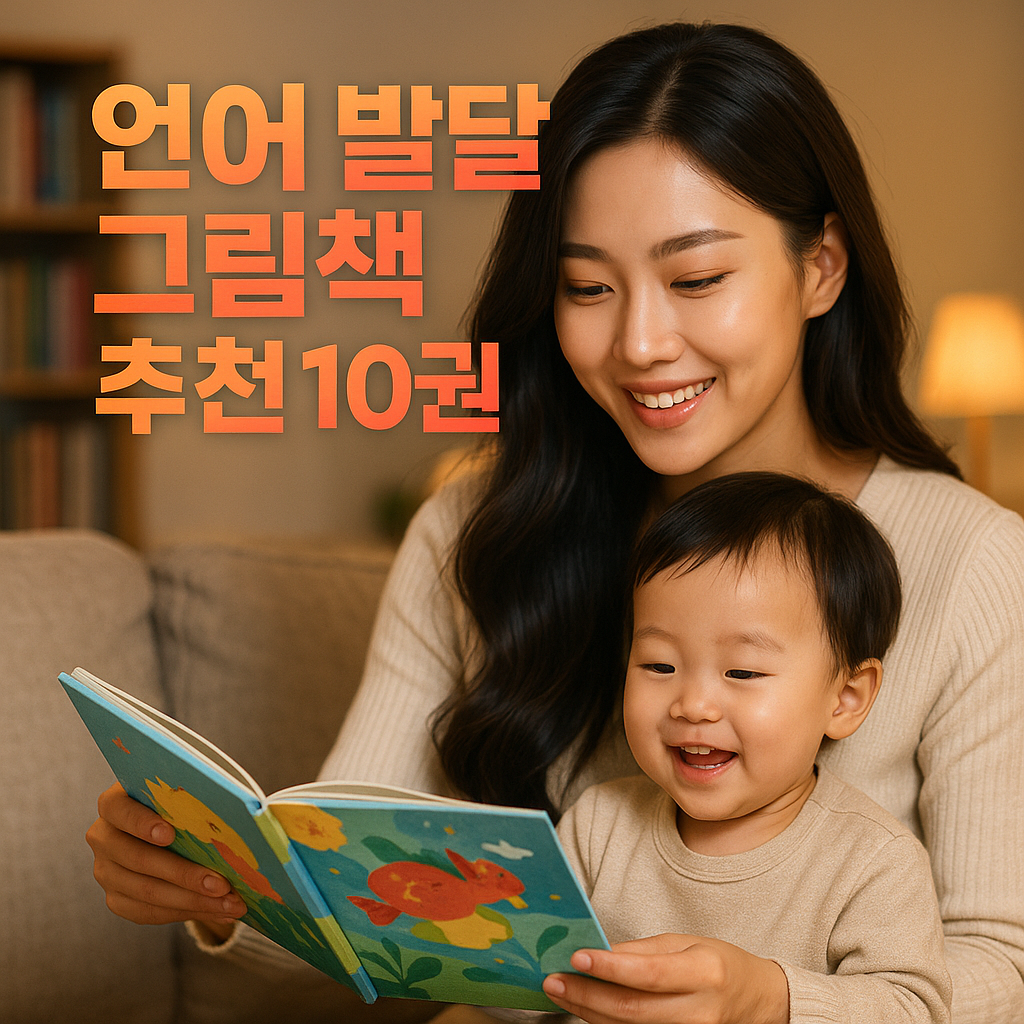 언어 발달에 좋은 그림책 추천 10권: 연령별 활용팁