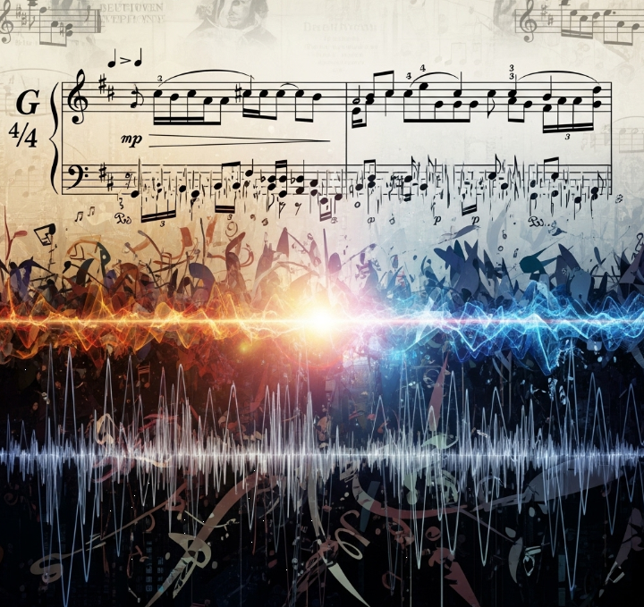 조성과 무조 관련 그림