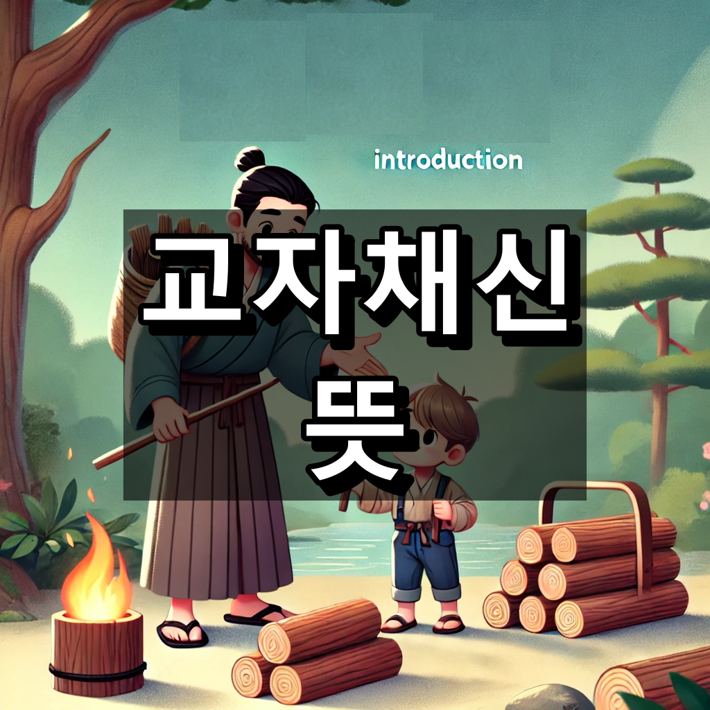 교자채신 뜻 대표 이미지