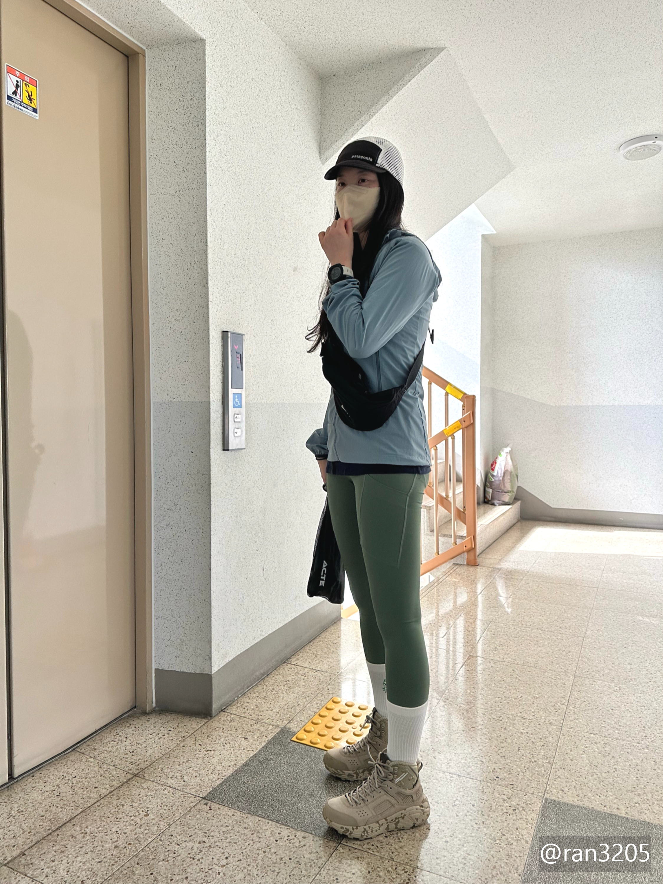 등산복 입은 내 모습