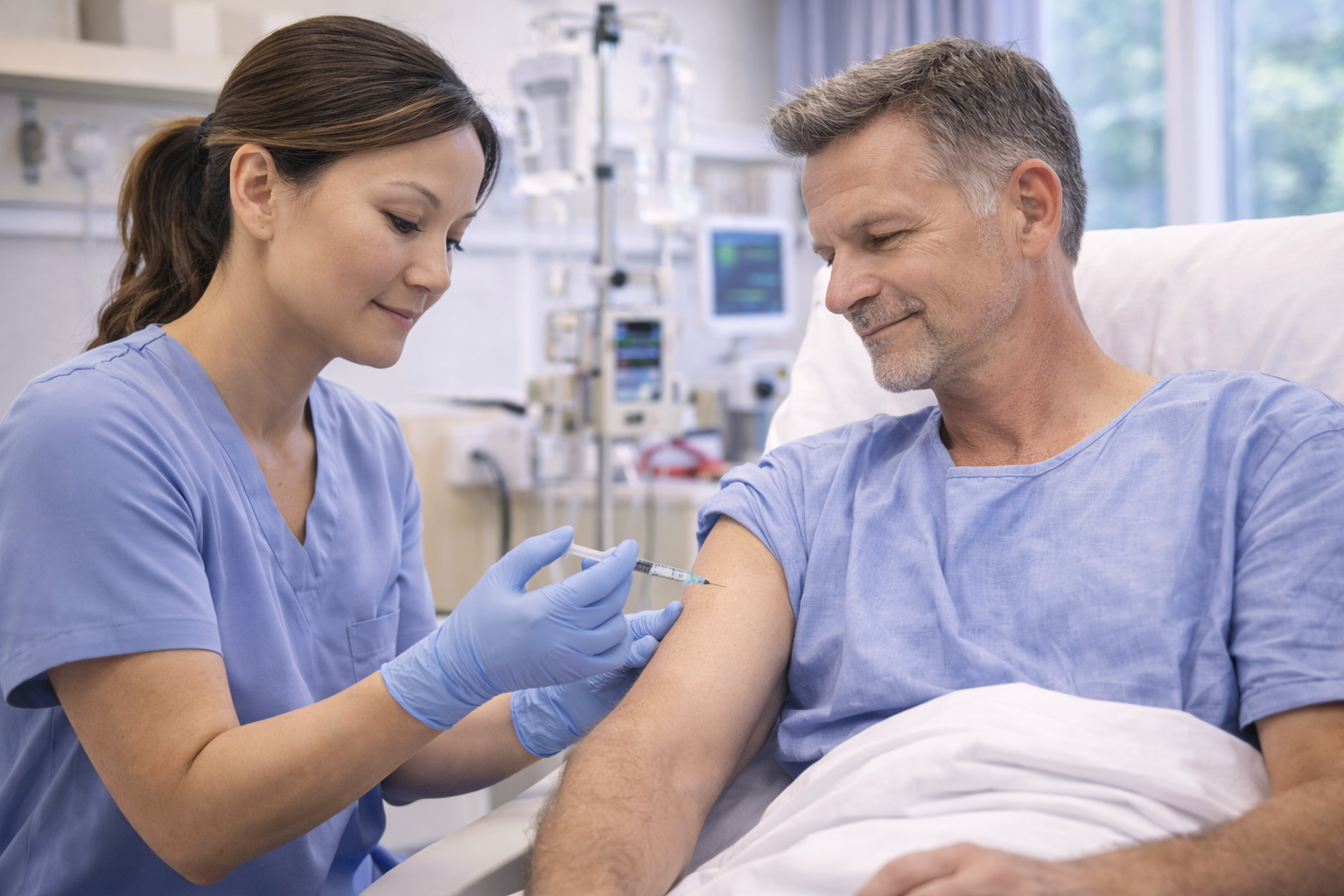 급성간헐포르피린증 주사치료