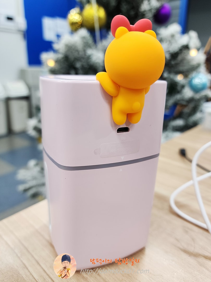 카카오프렌즈 데일리 미니 가습기(WM-HUMIDF 리본 라이언)