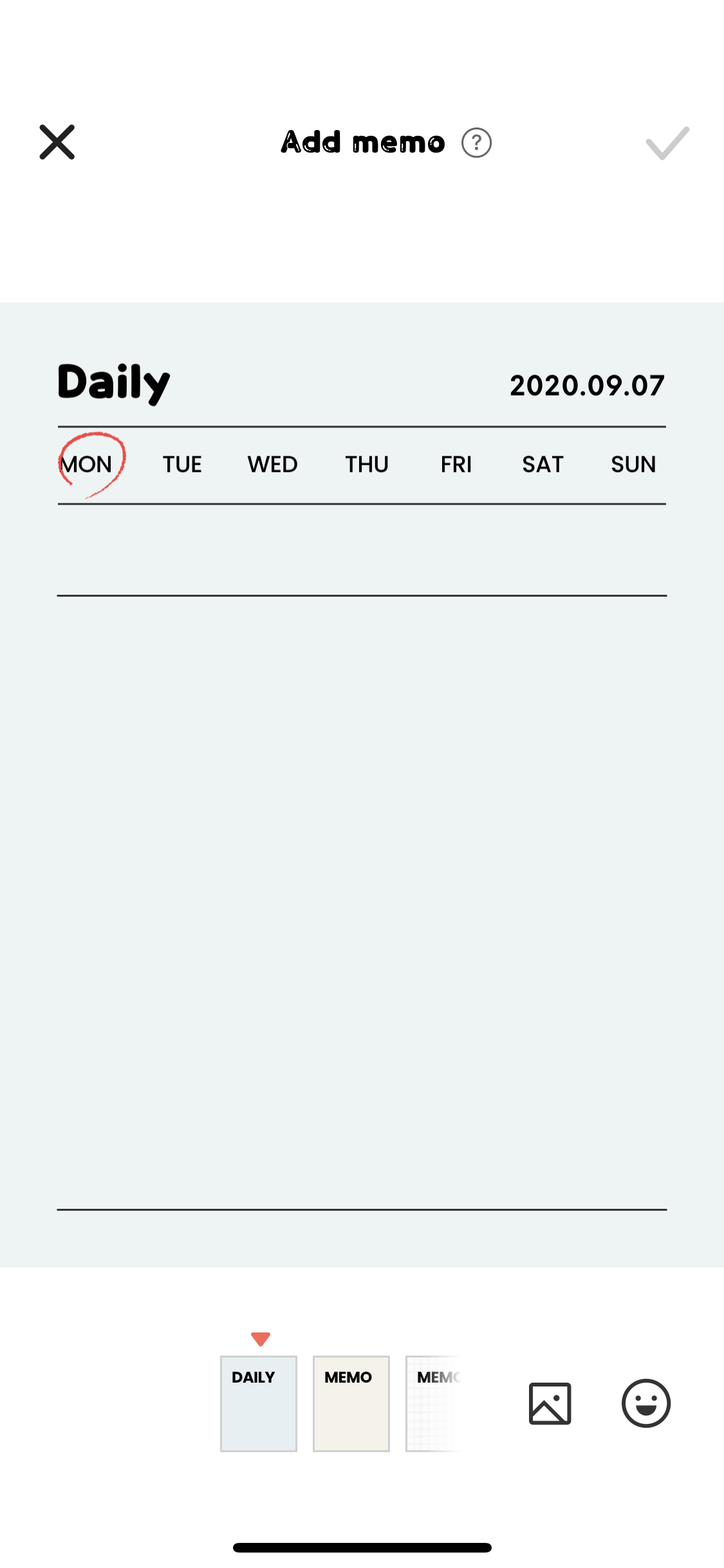 메몽 메모 추가하기