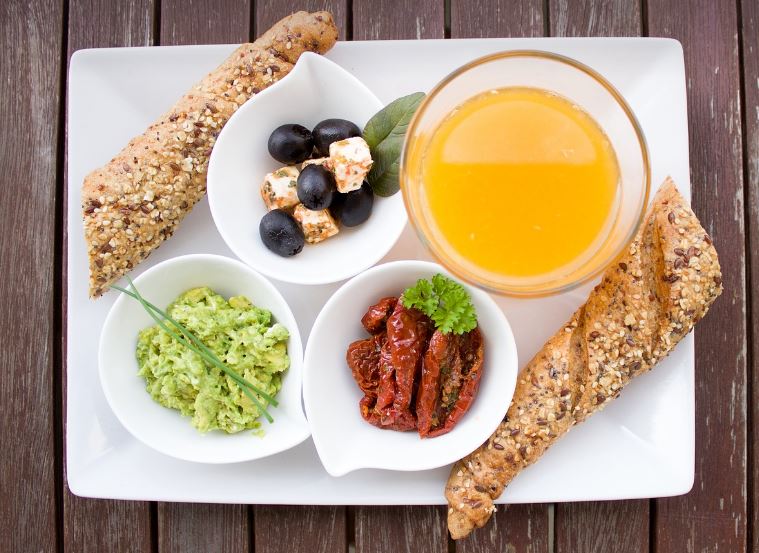 채소와 통곡물 식단