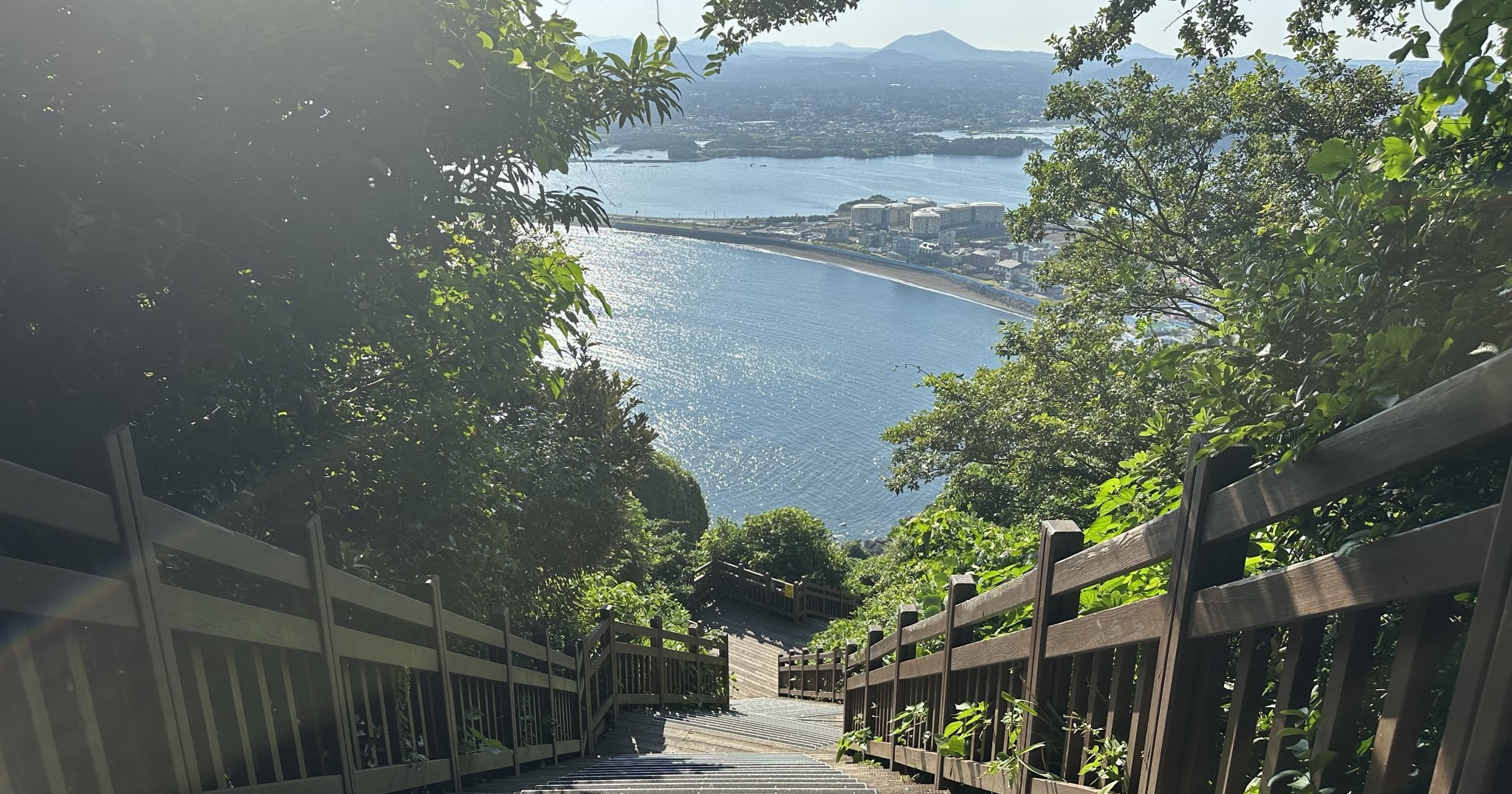하산길