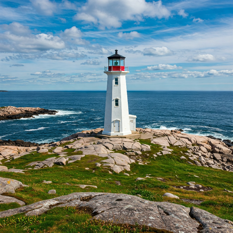 페기스 코브 등대 (Peggy's Cove Lighthouse), 캐나다