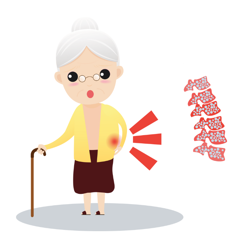 골다공증 증상