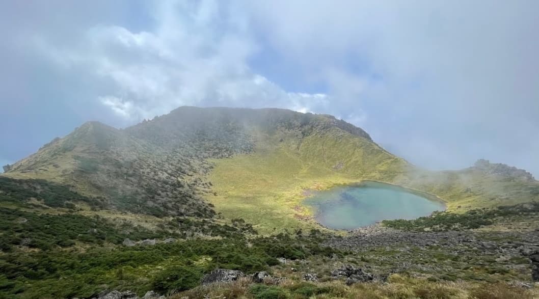 한라산 어리목 단풍 풍경