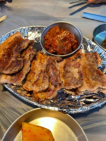 지리산 흑돼지 직화구이 