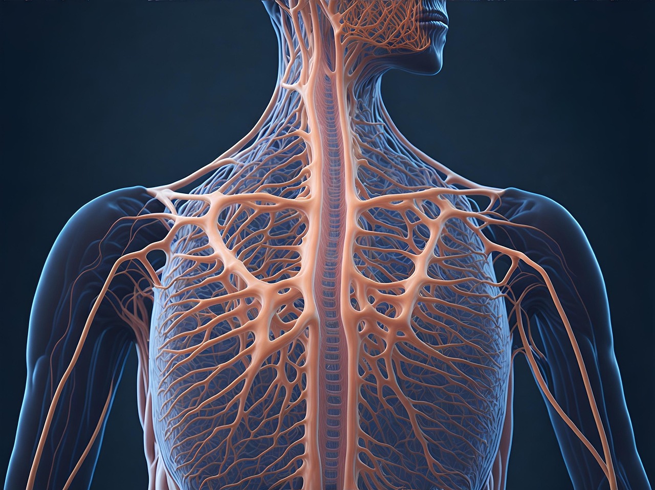 자율신경계와 관련된 x-ray 사진