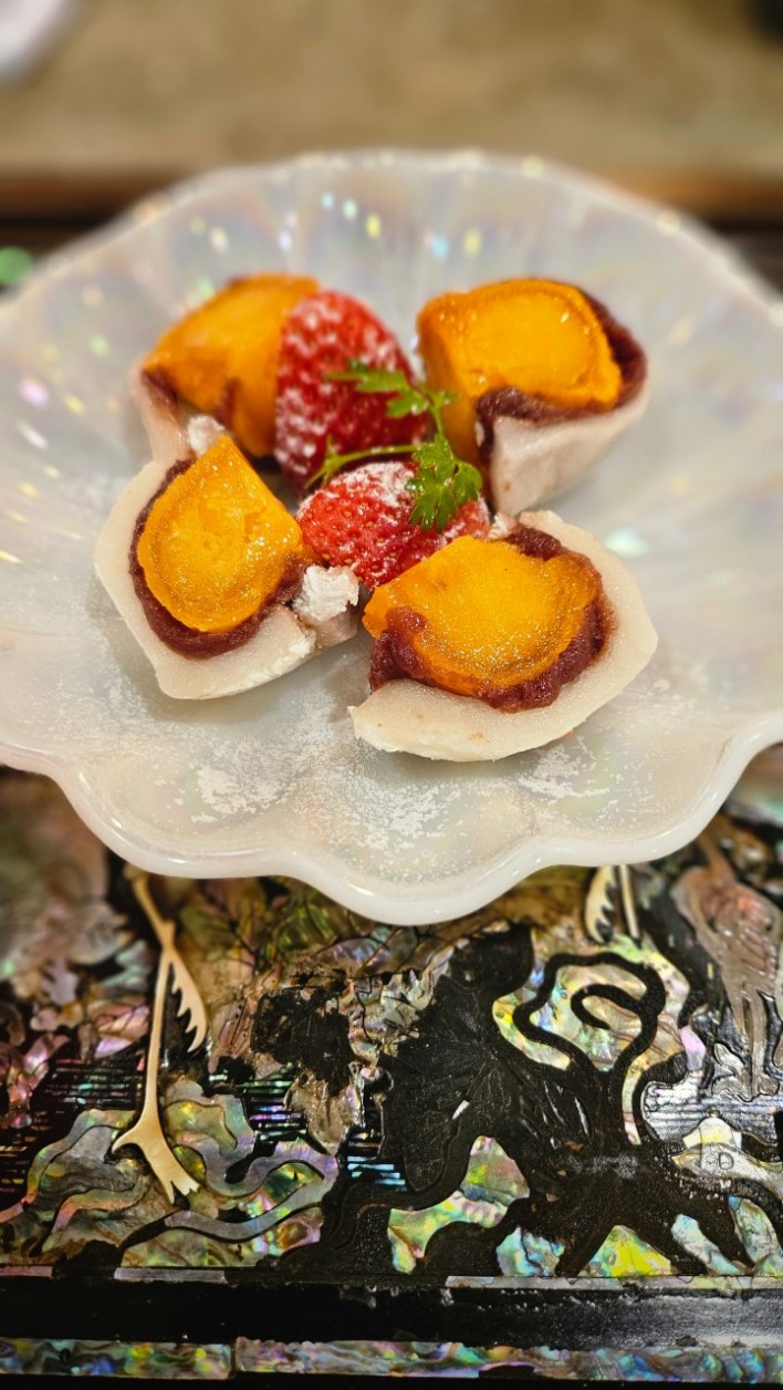 경안당 메뉴 홍시