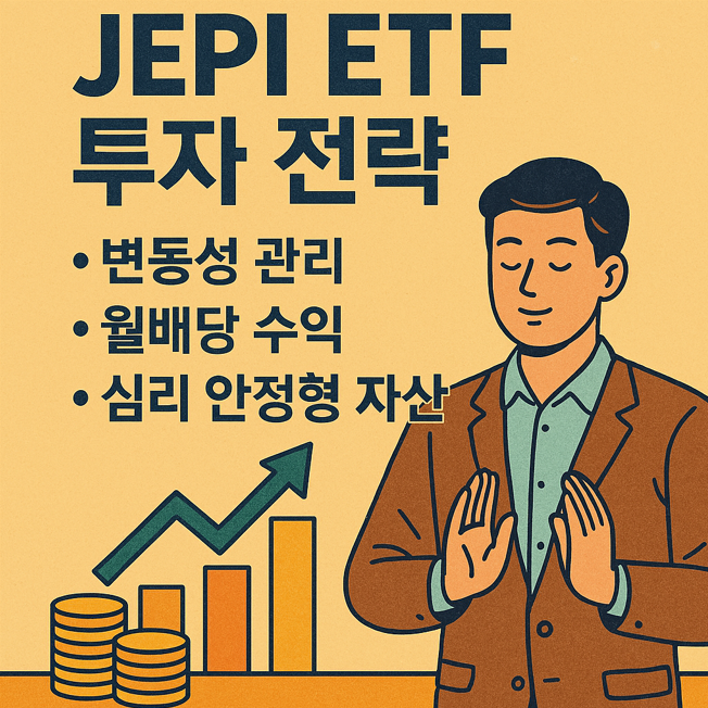JEPI ETF 투자 전략 (변동성 관리, 월배당 수익, 심리 안정형 자산)
