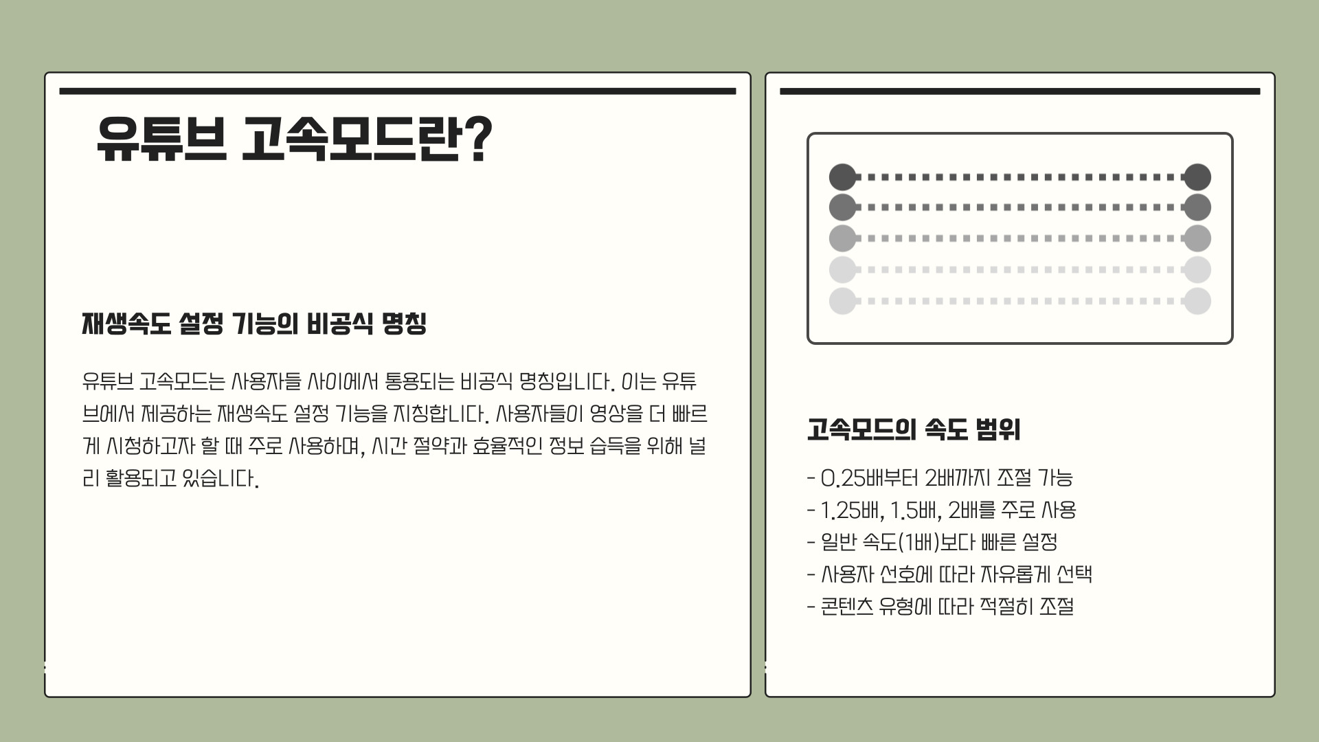 유튜브 고속모드