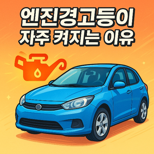 엔진경고등이 자주 켜지는 이유