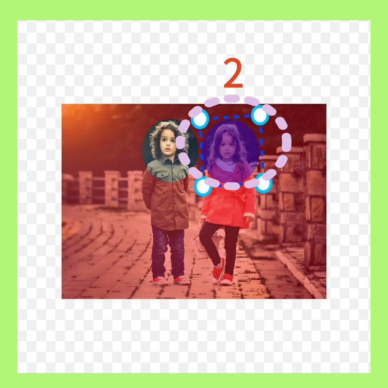 컷 믹스 앱 얼굴 모양 크기 자르고 저장