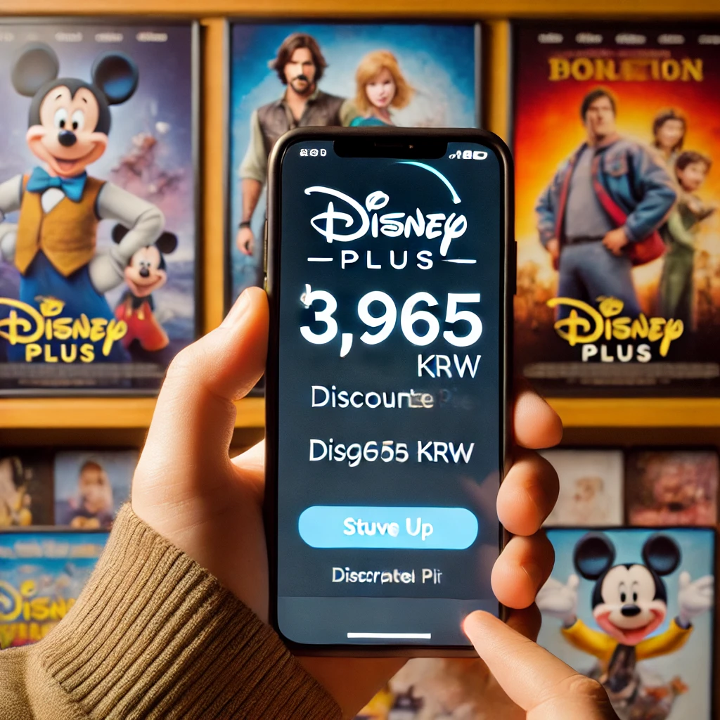 디즈니 플러스 가격 할인