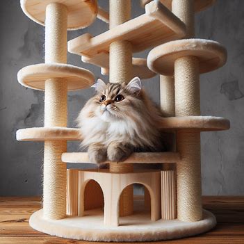 고양이의 스크래칭 포스트